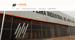 Desktop Screenshot of fidam.com.br